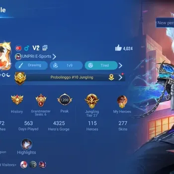 Honor of Kings Accounts Rare Skin Global|277S|MYTHIC