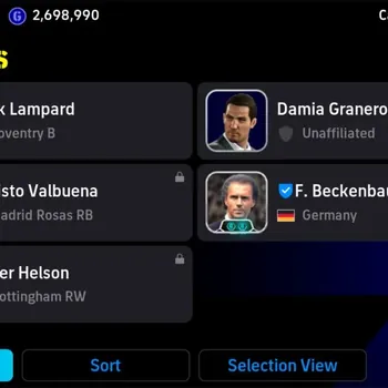eFootball Accounts Legends & Iconic Players Android|Epic Johan Cruyff,Sergio Aguero,Oliver Kahn,Frank
