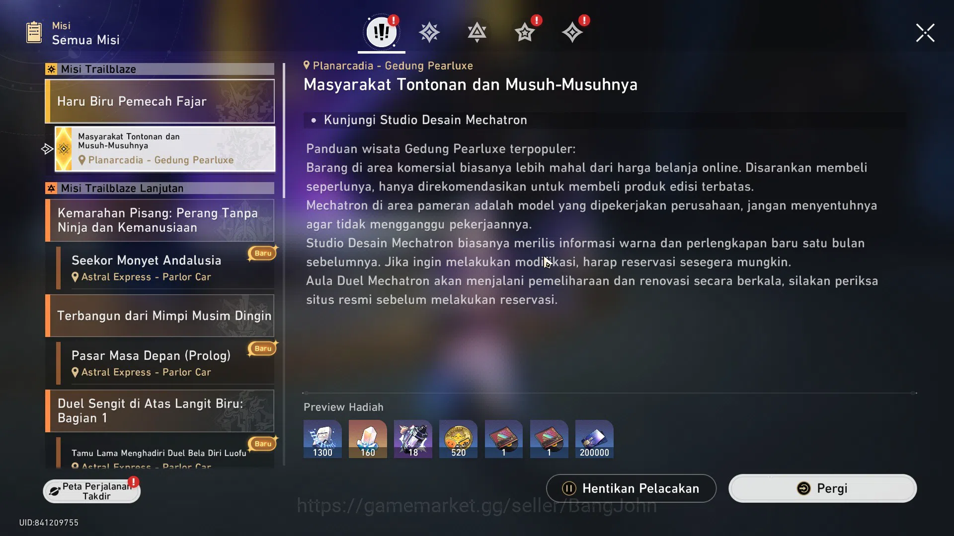 Honkai Star Rail Accounts Asia | TL66 | Huohuo+Sig, Ruan Mei+Sig, Sparxie+Si image 11
