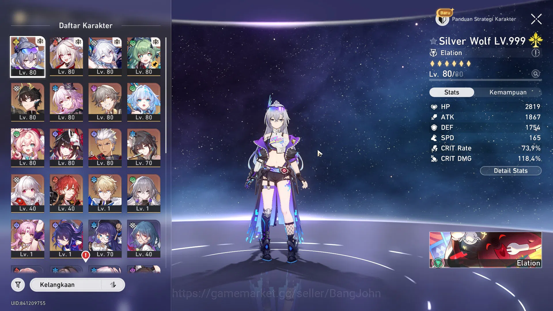Honkai Star Rail Accounts Asia | TL66 | Huohuo+Sig, Ruan Mei+Sig, Sparxie+Si image 2