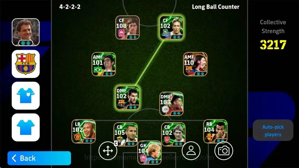eFootball Accounts Android|PW 3217|Lionel Messi BigT,Steven Gerrard B image 2
