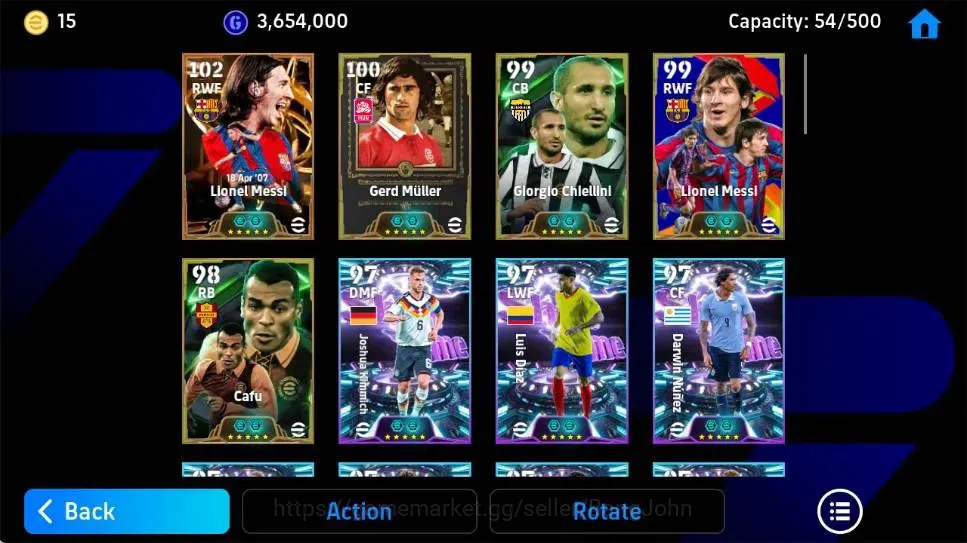 eFootball Accounts Android|PW 3217|Lionel Messi BigT,Steven Gerrard B image 5