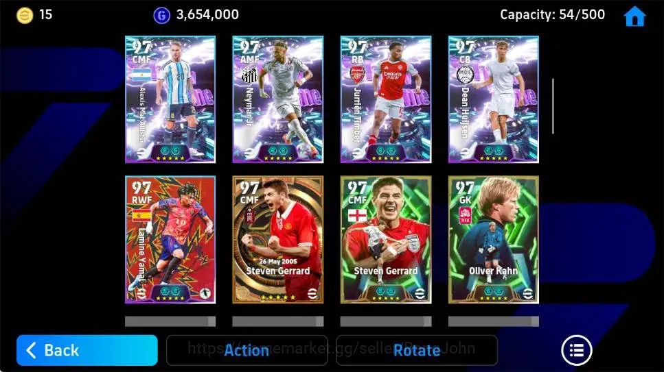 eFootball Accounts Android|PW 3217|Lionel Messi BigT,Steven Gerrard B image 6