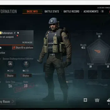 Arena Breakout Accounts High Value Mobile | Lvl 23 | SV 20.5M | CV 17.8M | Take Mail | Log Infinite | CN On 2* SCAR SCAR-L