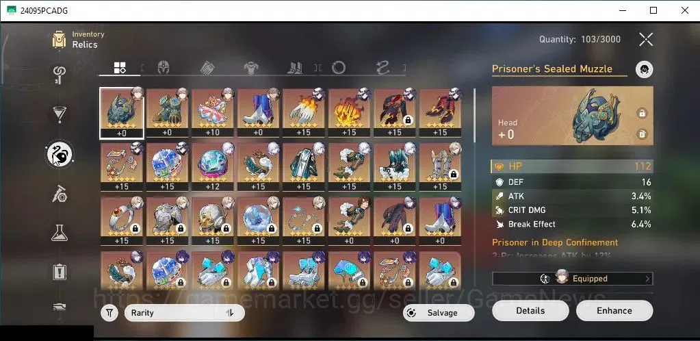 Honkai Star Rail Accounts Asia|TL 54|6 Limited|Ashveil,Aventurine,Yao Guang, image 7