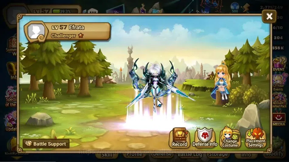 Summoners War: Sky Arena Accounts GLOBAL Lv 57|1 LD[Veronica]|14 Total NB5[Layla,Che image 2