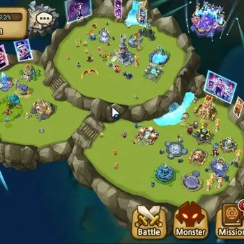 Summoners War: Sky Arena End-Game GLOBAL Lv 57|1 LD[Veronica]|14 Total NB5[Layla,Che image 1
