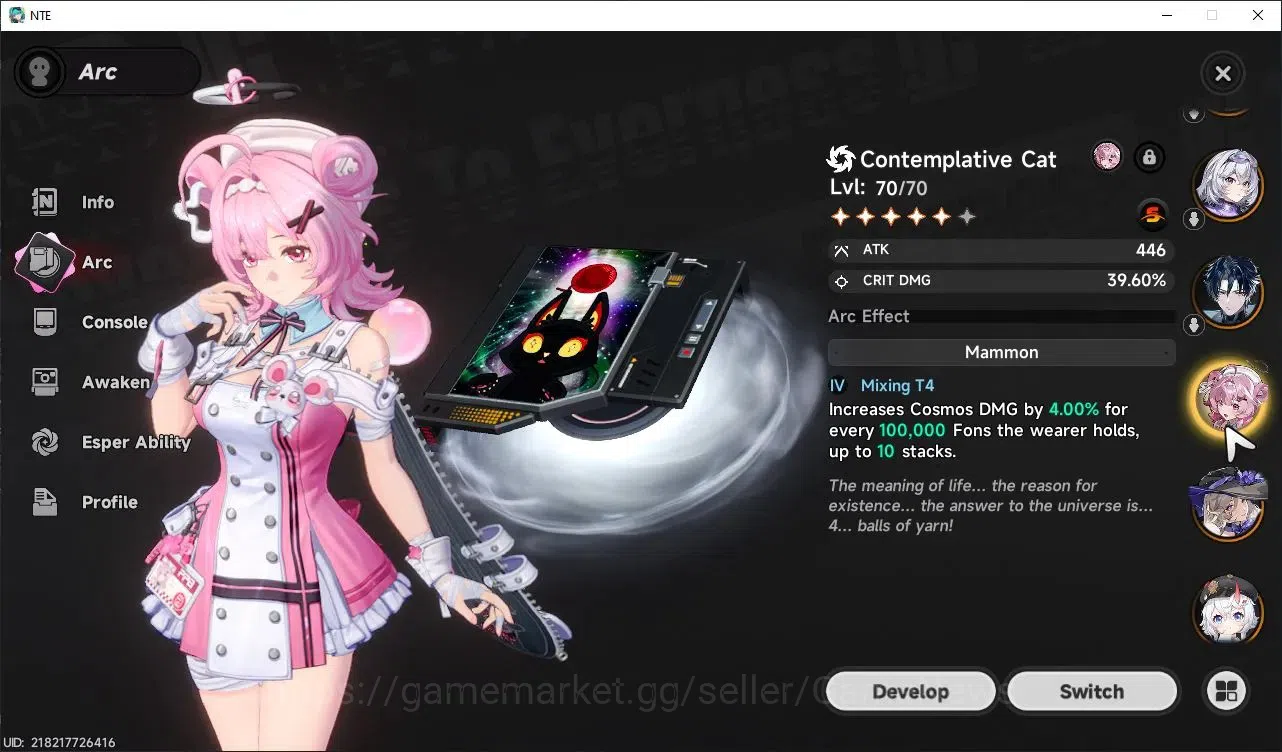 Neverness to Everness Accounts GLOBAL SEA|HL 50|TL 39|8 SSR 3 Limited [(Hotori,Nanally)+Outfit,Chaos]+Sign|Porsche 918 12
