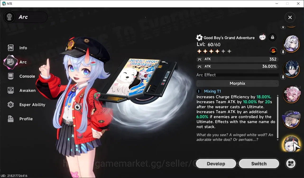 Neverness to Everness Accounts GLOBAL SEA|HL 50|TL 39|8 SSR 3 Limited [(Hotori,Nanally)+Outfit,Chaos]+Sign|Porsche 918 14