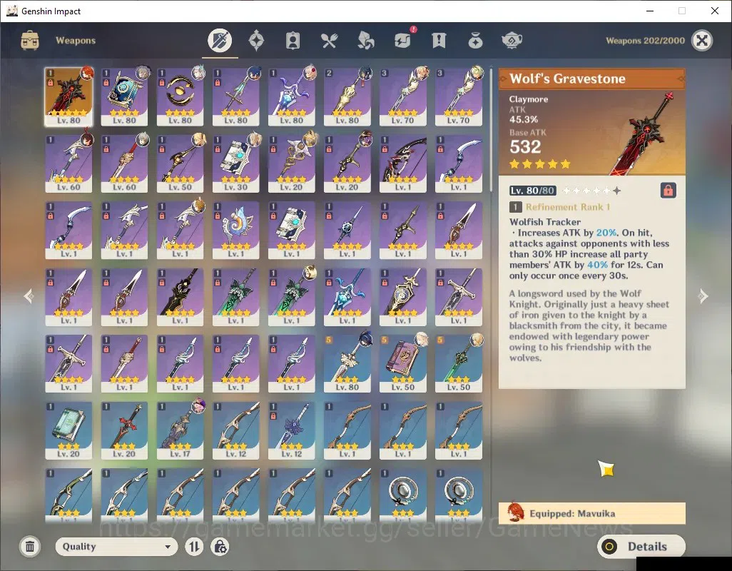 Genshin Impact Accounts ASIA|AR 45 Can Ascend|4 Limited + 1(*5Weap)|Nicole image 4