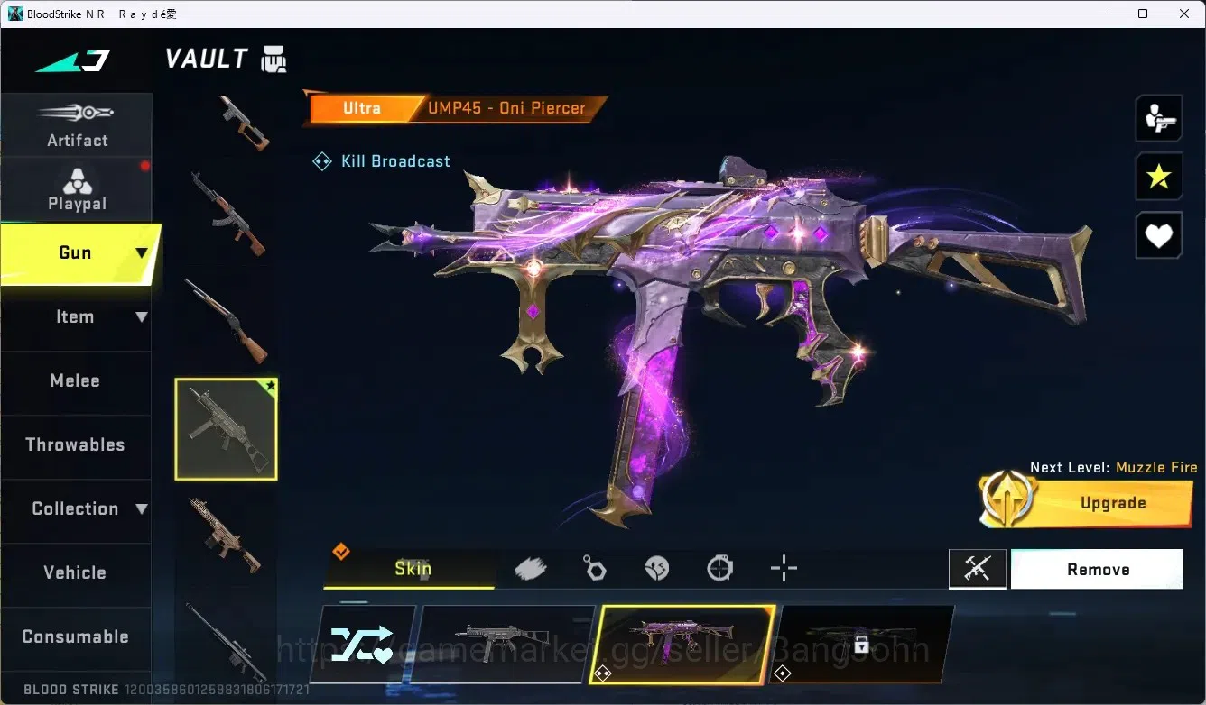 Blood Strike Accounts ASIA | 1 EVO: FAL | 2 AOT GUN | 2 TR GUN | 8 ULTRA image 13