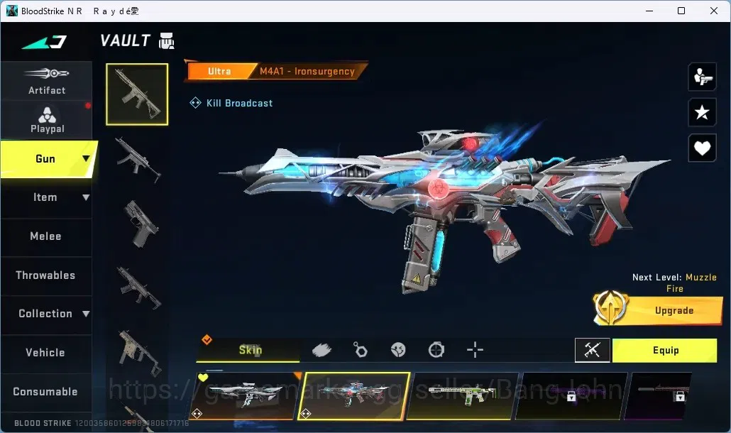 Blood Strike Accounts ASIA | 1 EVO: FAL | 2 AOT GUN | 2 TR GUN | 8 ULTRA image 3