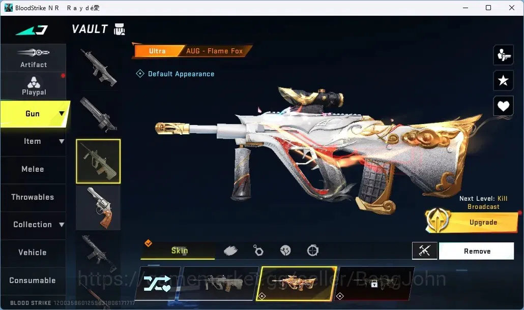 Blood Strike Accounts ASIA | 1 EVO: FAL | 2 AOT GUN | 2 TR GUN | 8 ULTRA image 8