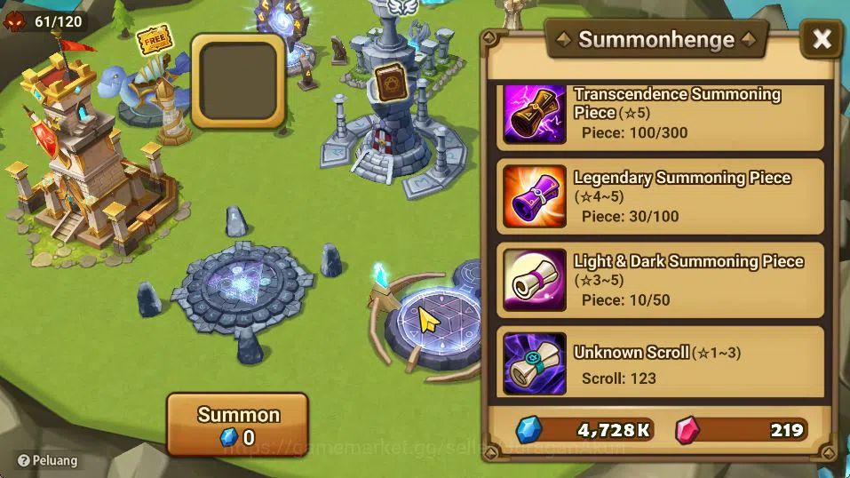 Summoners War: Sky Arena Accounts Mid-Game ASIA|Lv 98|2 LD [Asima,Jaduel and Aepiah]|33+ NB5[Laika,Bolverk,Etc]+71 15