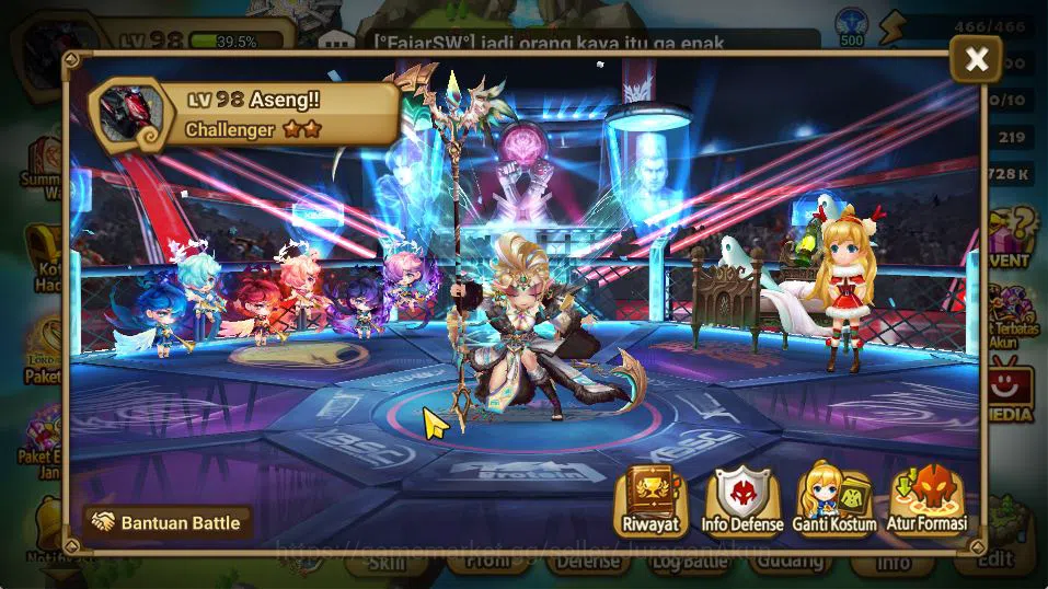 Summoners War: Sky Arena Accounts Mid-Game ASIA|Lv 98|2 LD [Asima,Jaduel and Aepiah]|33+ NB5[Laika,Bolverk,Etc]+71 2