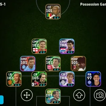 eFootball Accounts High-End Mobile|PW 3195|BigT Frank Rijkaard|Epic Franco Baresi,Bebeto,Ribery|SHWT Kaoru Mitoma,Brahim