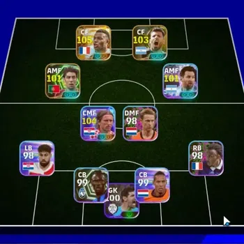 eFootball Accounts Legends & Iconic Players Android|Big Time Kylian Mbappe 9 Jul'26|2 Show Time Luka Modric,Lionel Messi|2