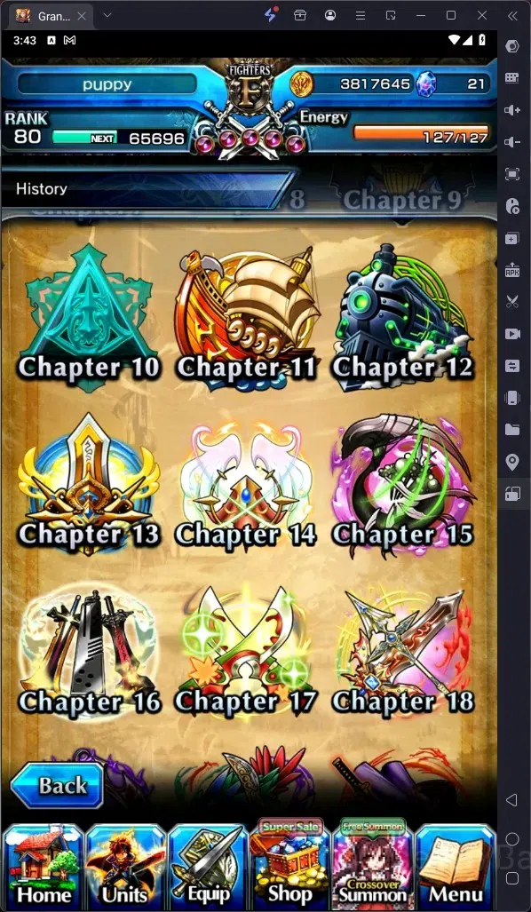 Grand Summoners Accounts Global |Okarun Lv120, Touma Kamijo Lv120 TW, Summe image 6