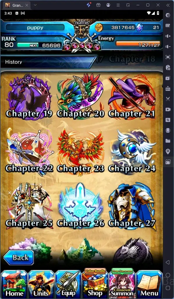Grand Summoners Accounts Global |Okarun Lv120, Touma Kamijo Lv120 TW, Summe image 7