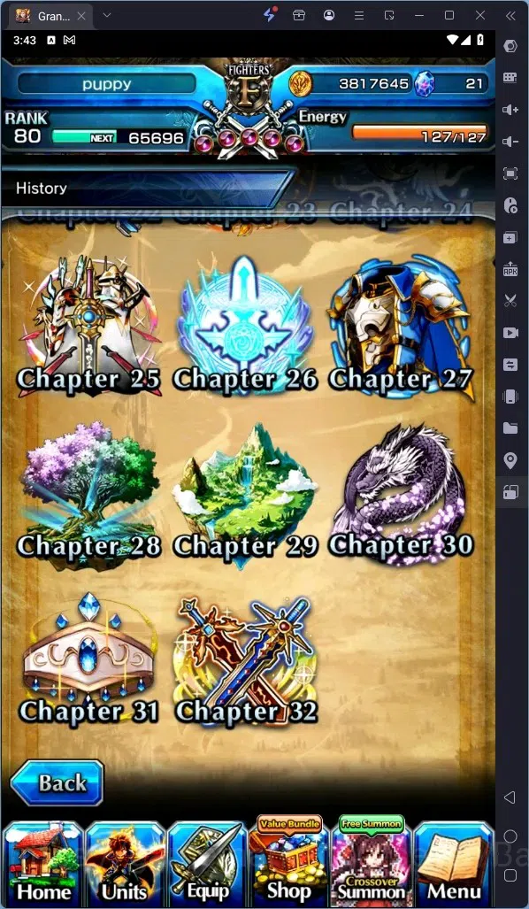 Grand Summoners Accounts Global |Okarun Lv120, Touma Kamijo Lv120 TW, Summe image 8