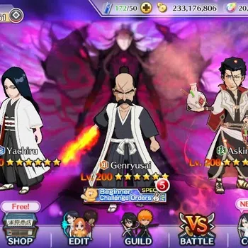 Bleach: Brave Souls Accounts Starter Global |233K BP + 20K Orb|Fresh Story|Yachiru,Genryusai,Askin| KlabID|Check SS BBS720Z