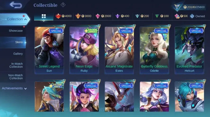 Mobile Legends: Bang Bang Accounts Global|Skin 112|Expert V|Collector Natalia,P.A.C.E image 10