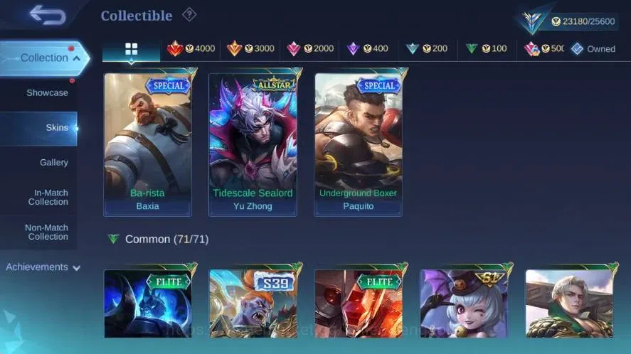Mobile Legends: Bang Bang Accounts Global|Skin 112|Expert V|Collector Natalia,P.A.C.E image 12