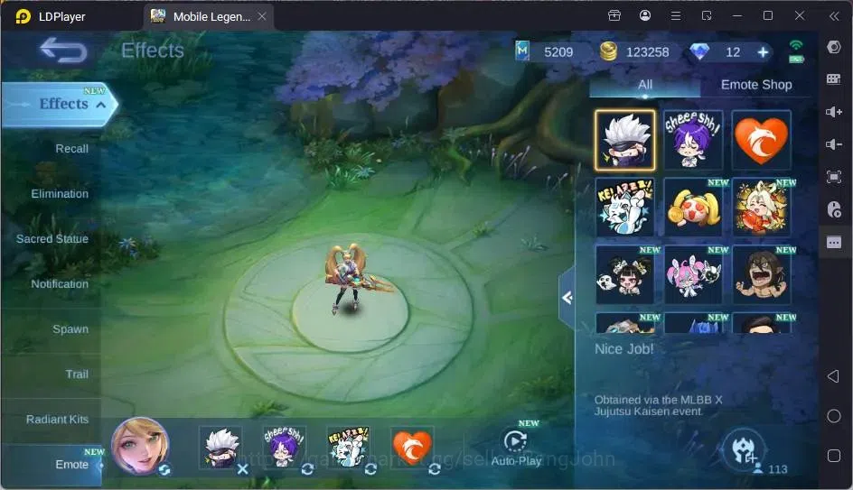 Mobile Legends: Bang Bang Accounts Global|Hero 113|Skin 210|Renowned|KOF Karina+AOT F image 2