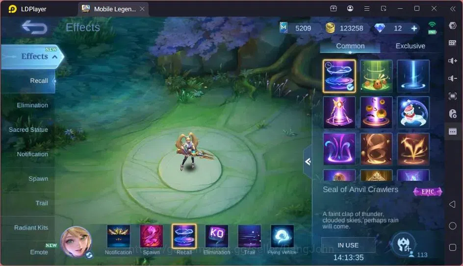 Mobile Legends: Bang Bang Accounts Global|Hero 113|Skin 210|Renowned|KOF Karina+AOT F image 3