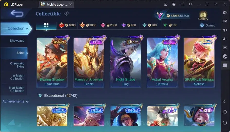 Mobile Legends: Bang Bang Accounts Global|Hero 113|Skin 210|Renowned|KOF Karina+AOT F image 5