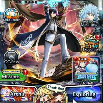 Grand Summoners Accounts End-Game Global|Rank 107|20 Ascend+8 TW|[Roy,Inumuta,S Miyu,Emiya,WH