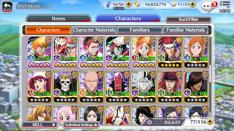 Bleach: Brave Souls Accounts GLOBAL]11K Orb+Fresh All Story|IchigoRenewed,Aizen image 8