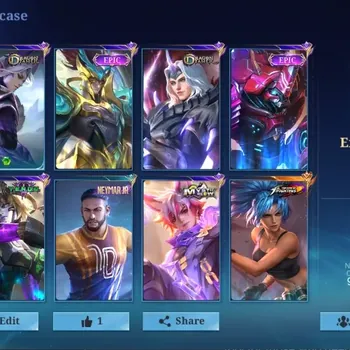 Mobile Legends: Bang Bang Accounts Others Global|138 Hero|Skin 231|Expert|DragonTamer Ling Lancelot|VENOM Dyrroth|KOF