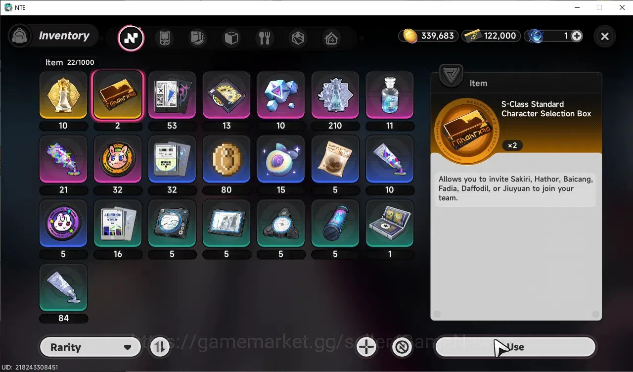 Neverness to Everness Accounts GLOBAL SEA|HL 7|3 SSR 2 Limited [Shinku,Hotori],Sakiri|2 Selector|Overcast Canopy 11