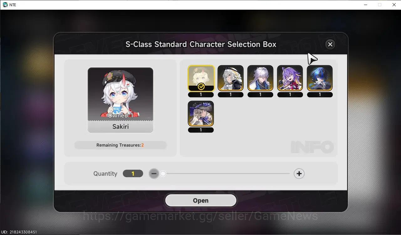 Neverness to Everness Accounts GLOBAL SEA|HL 7|3 SSR 2 Limited [Shinku,Hotori],Sakiri|2 Selector|Overcast Canopy 12