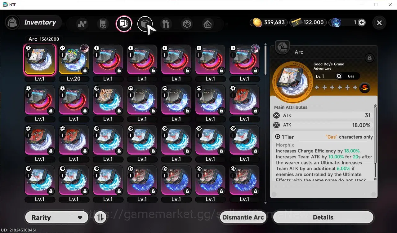 Neverness to Everness Accounts GLOBAL SEA|HL 7|3 SSR 2 Limited [Shinku,Hotori],Sakiri|2 Selector|Overcast Canopy 14