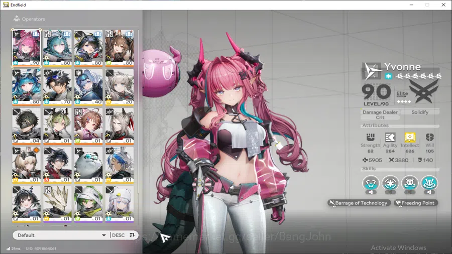 Arknights: Endfield Accounts ASIA | lv 52, Yvonne, Lastrite, Lifeng, pogra, WP  image 1
