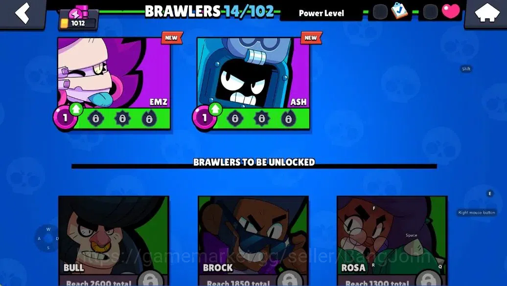 Brawl Stars Accounts Android | 1012Thropy|14 Brawler-1 Max Lv(Shelly+Hy image 7