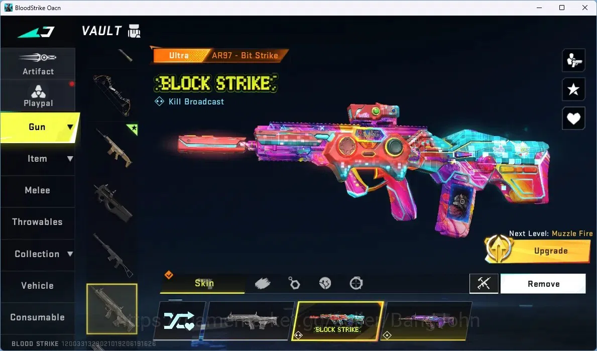 Blood Strike Accounts ASIA | 1 EVO: FAL-Evolved Draco|1 AOT|1 BLEACH Veh image 7