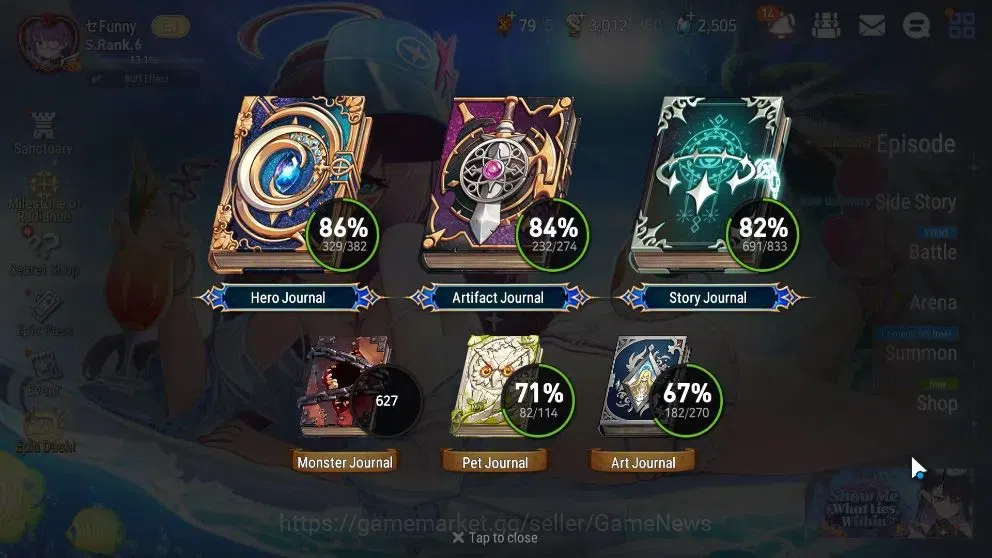 Epic Seven Accounts Collaboration Hero Global Verif|51 ML(BArunka,Harseti,Zio,Belian,LC Belona,etc)+Many Colab 3
