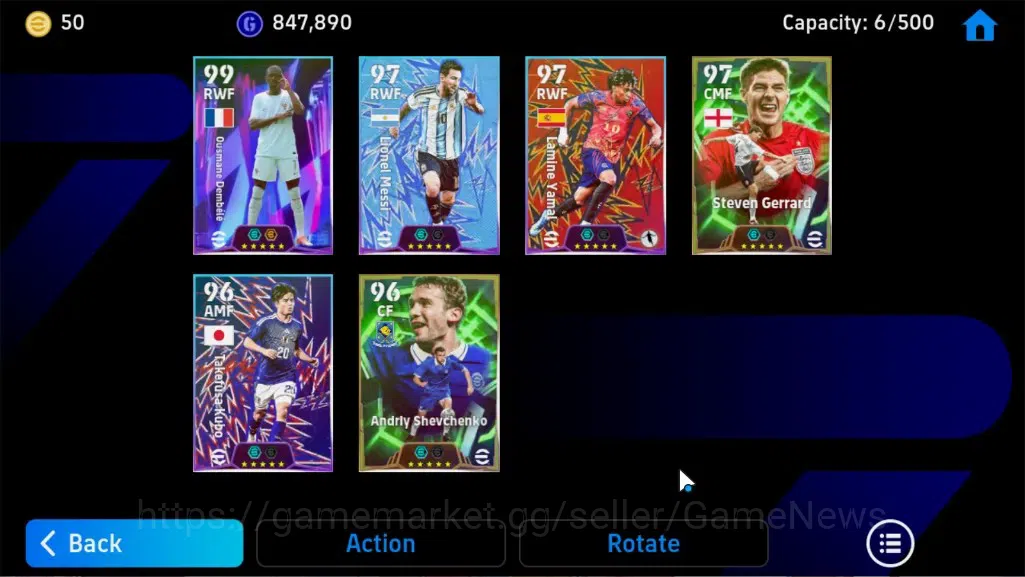 eFootball Accounts Legends & Iconic Players Android|National Team Pack France 2026|Epic Steven Gerrard,Andriy 7