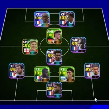 eFootball Accounts Legends & Iconic Players Android|National Team Pack France 2026|Epic Steven Gerrard,Andriy