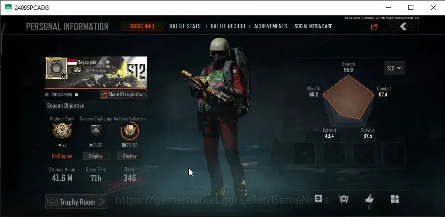 Arena Breakout Accounts MOBILE|Lvl 30|SV 41,6M|CV 26,1M|Decree LR-AR1,FJ M image 2
