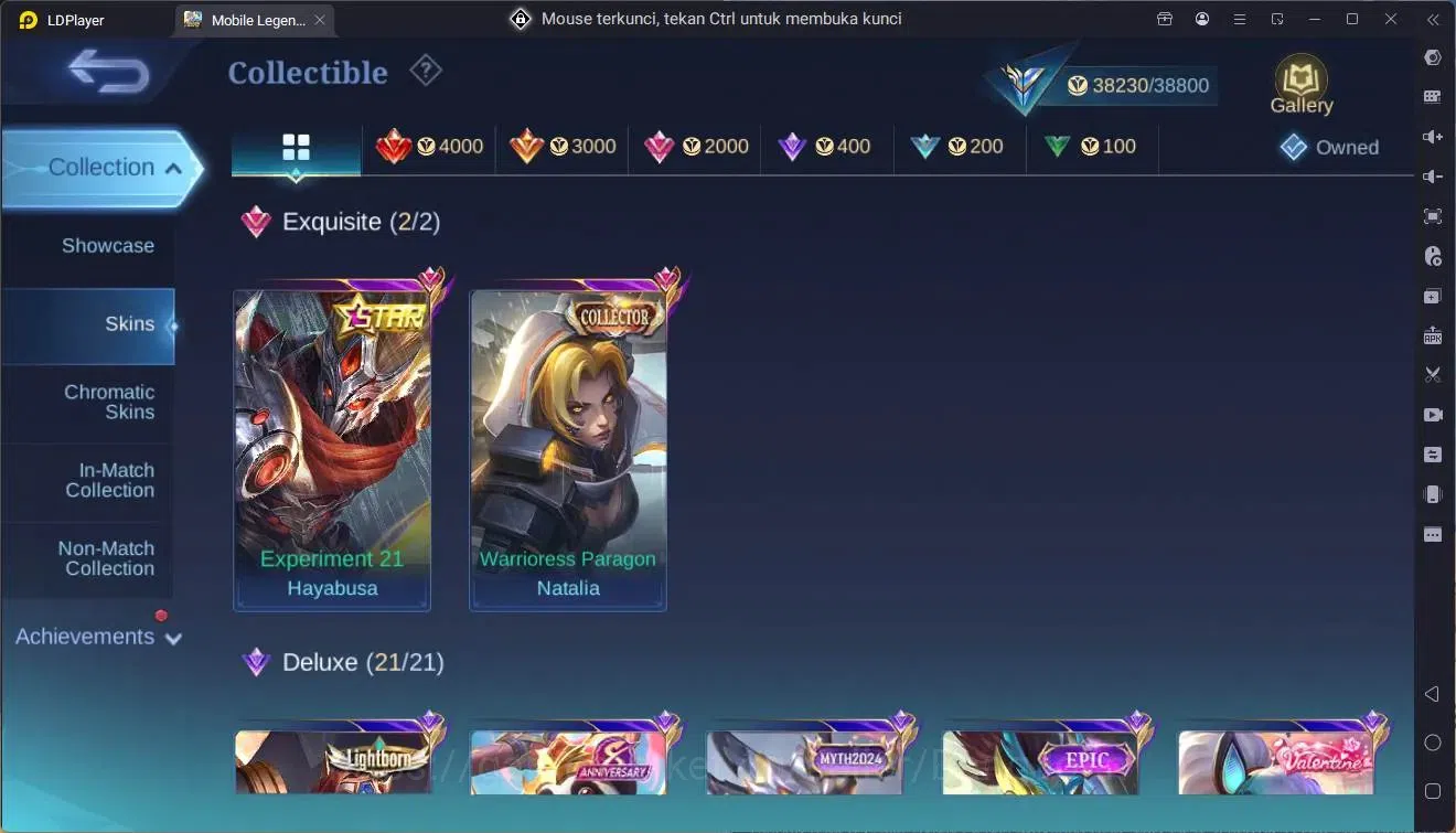 Mobile Legends: Bang Bang Accounts Global|Hero 103|Skin 185|Expert|Star Haya|CC Natal image 15