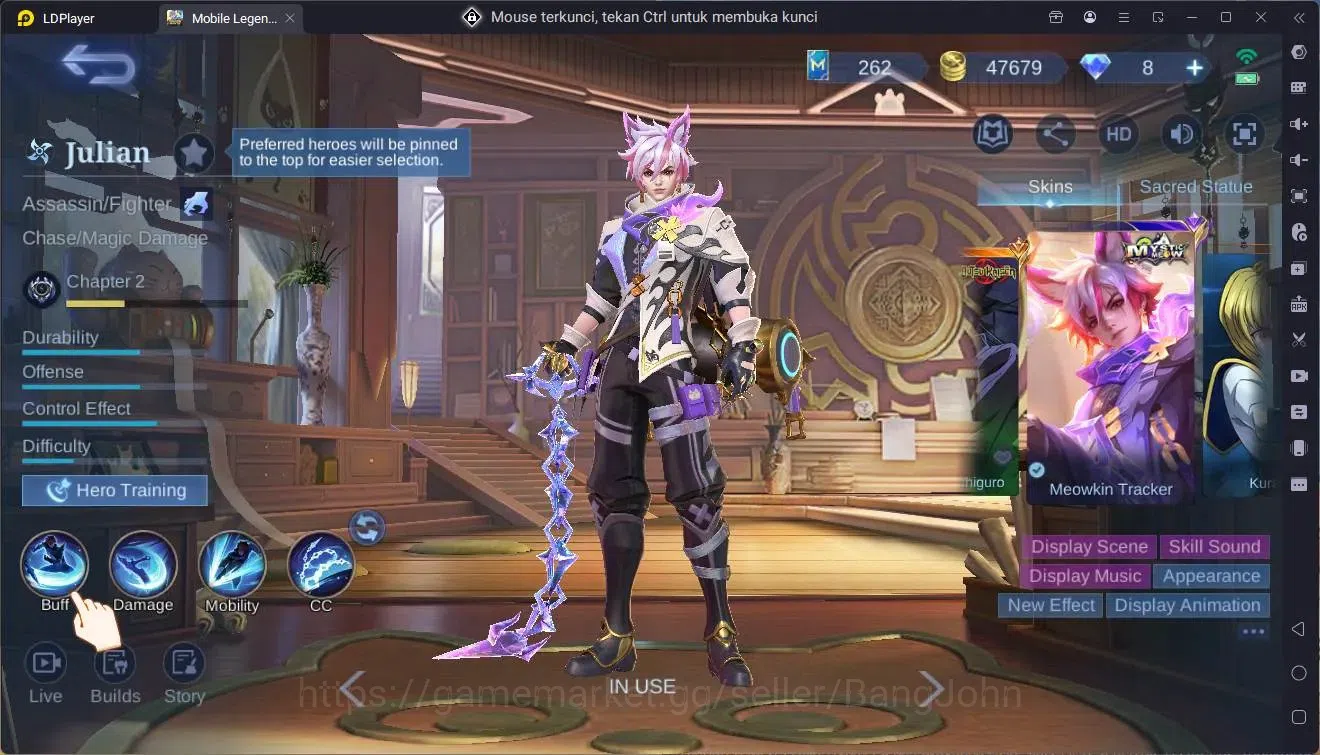 Mobile Legends: Bang Bang Accounts Global|Hero 103|Skin 185|Expert|Star Haya|CC Natal image 5