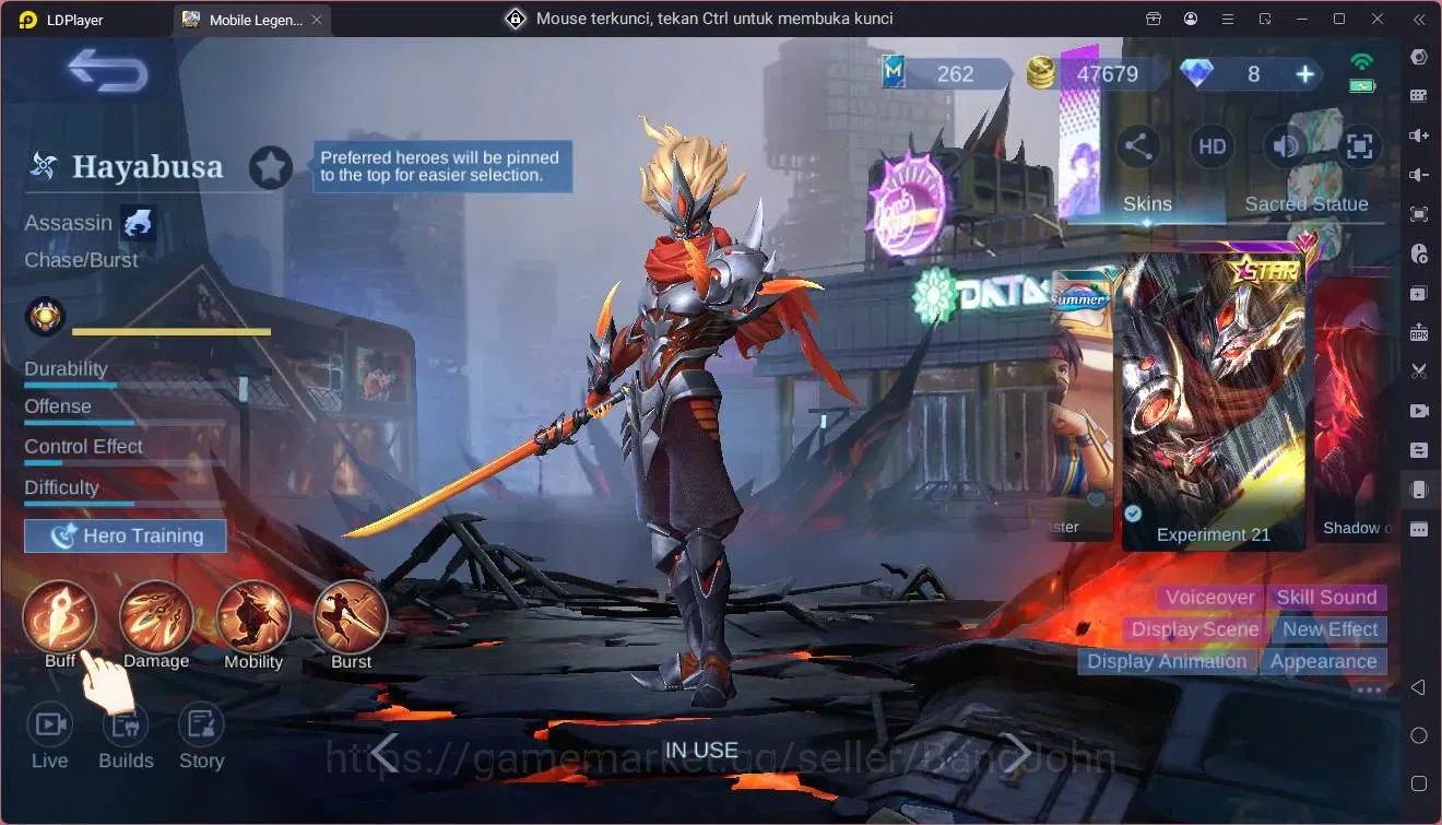 Mobile Legends: Bang Bang Accounts Global|Hero 103|Skin 185|Expert|Star Haya|CC Natal image 8