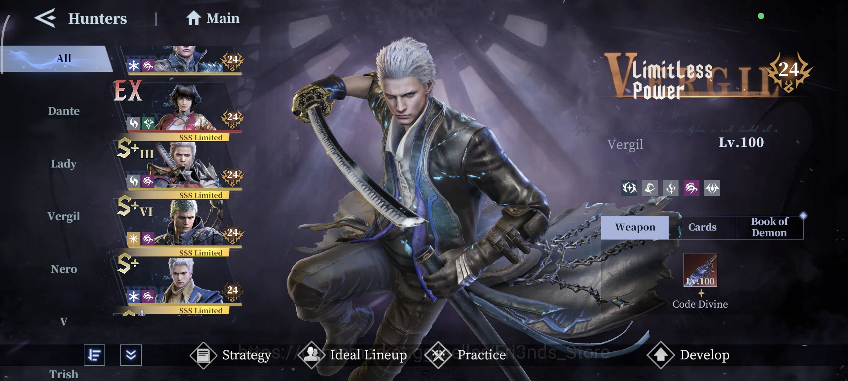 Devil May Cry: Peak of Combat Accounts DMC44 | ALL PLATFORM | SUPER BEAST ACC 20 LIMITED image 5