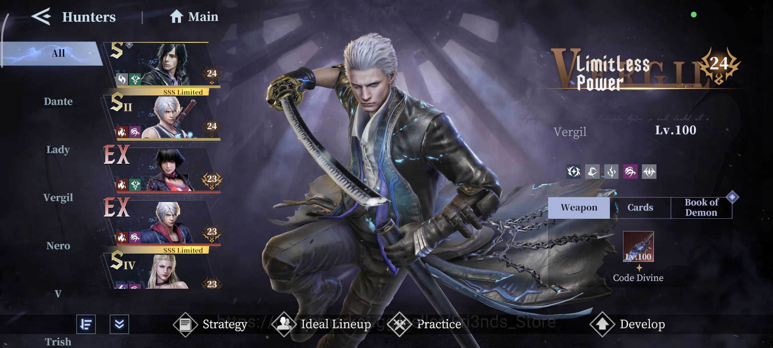 Devil May Cry: Peak of Combat Accounts DMC44 | ALL PLATFORM | SUPER BEAST ACC 20 LIMITED image 6