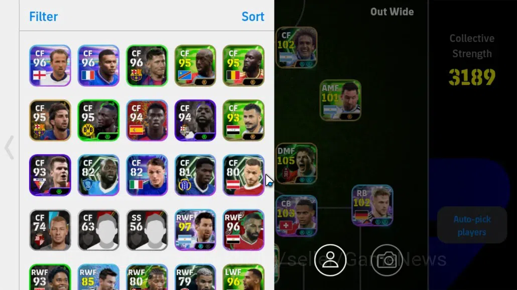 eFootball Accounts Android|Epic Wesley Sneijder,Cristian Abbiati,Stev image 2
