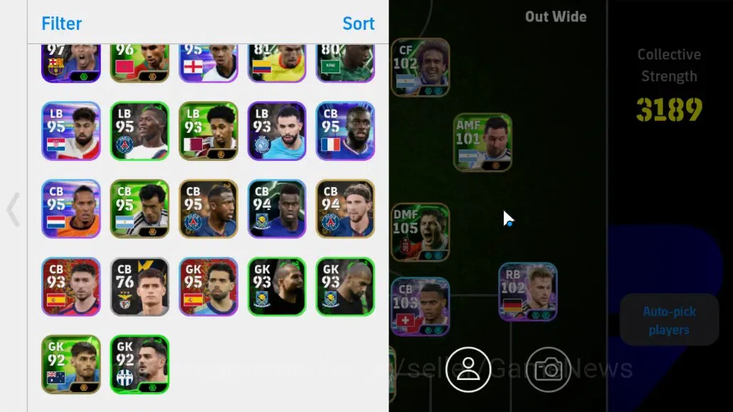 eFootball Accounts Android|Epic Wesley Sneijder,Cristian Abbiati,Stev image 5